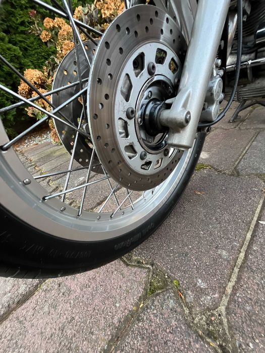 * Yamaha Virago * 1994 * Zielony * Sakwy * Gmole *