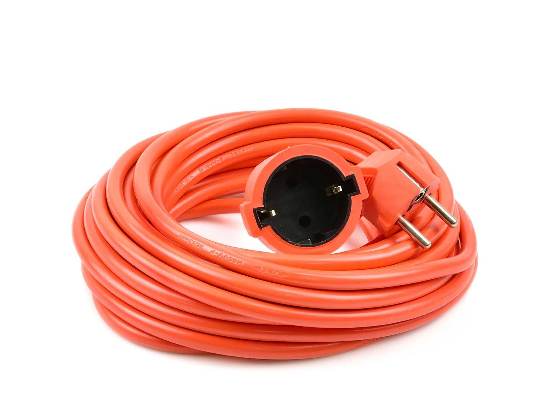 PRZEDŁUŻACZ KABEL ogrodowy 3x 1,5mm pojedynczy 10m 20m 30m 50m 1757
