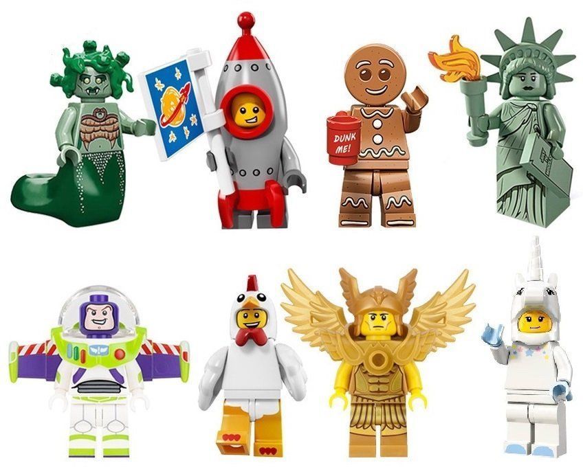 Figura tipo Lego várias personagens - ver outras fotos