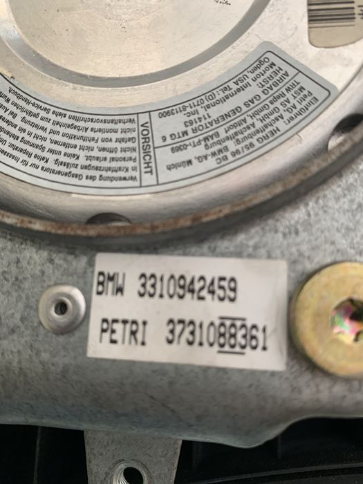 Air bag volante serie 3