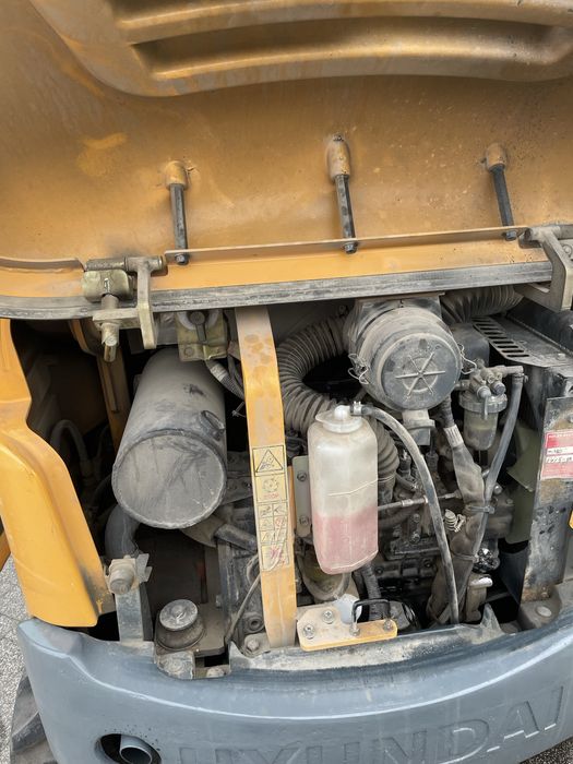 Minikoparka Hyundai Robex 16-9 r 2018 2 t. Cat Kubota Bobcat kpl łyżek