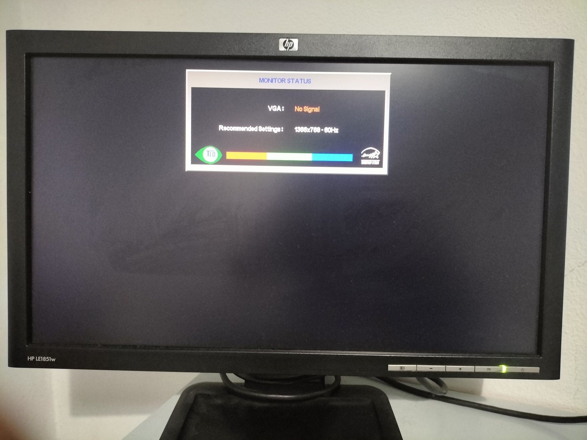 Monitor HP LE1851w