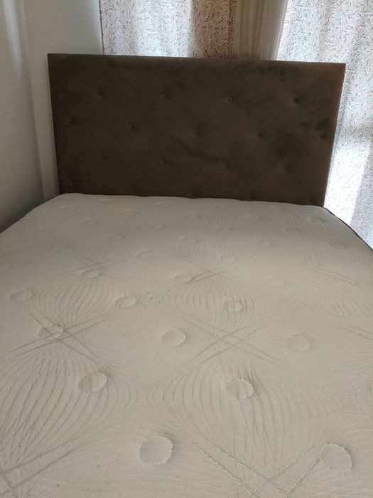 Vendo cama + colchão + estrado elevatório