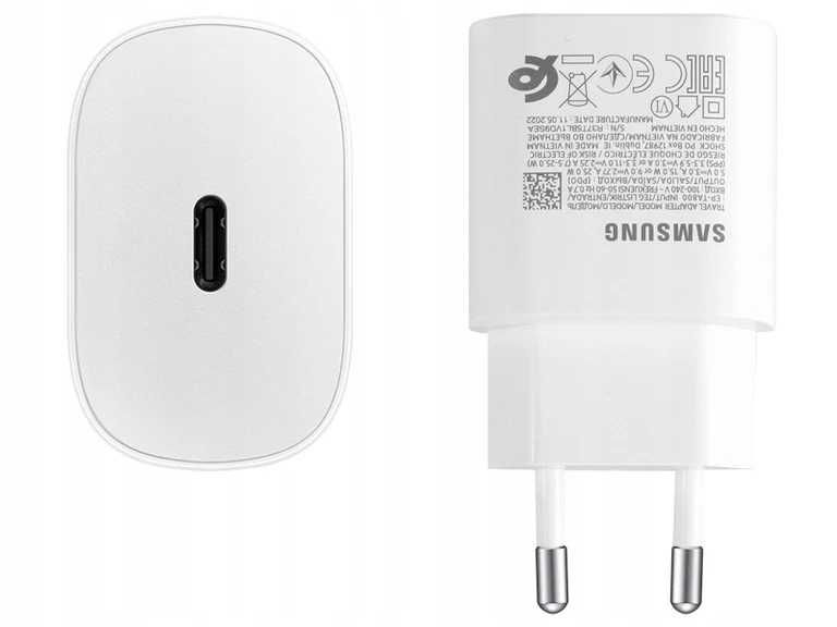 Oryginalna Ładowarka Sieciowa Samsung EP-TA800 USB C 25W Sklep Wawa