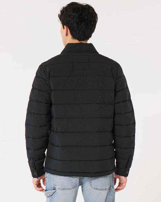 Демісезонна стьобана куртка Hollister Abercrombie & Fitch (L, ХXL)