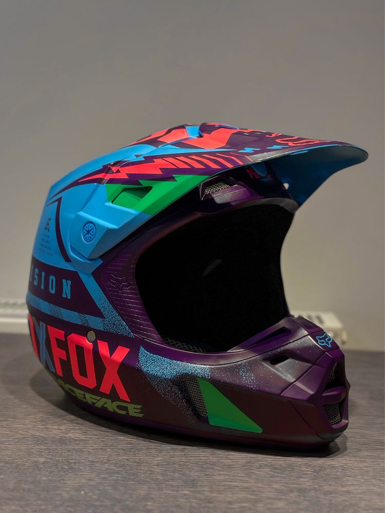 Kask rowerowy fox V2 limited edition