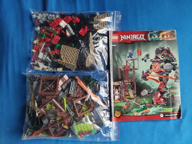 Oryginalny zestaw LEGO 70626. Świt żelaznego fatum. Ninjago
