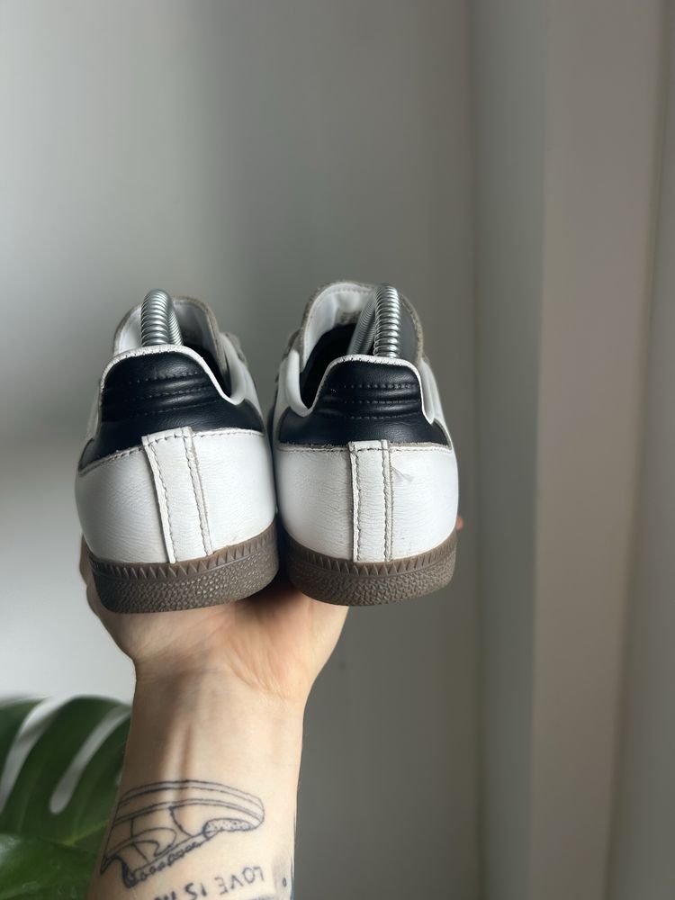 Buty Adidas Samba Og White Black w rozmiarze 37.1/3