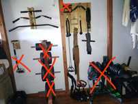 Banco bodytone/barras/acessórios musculação