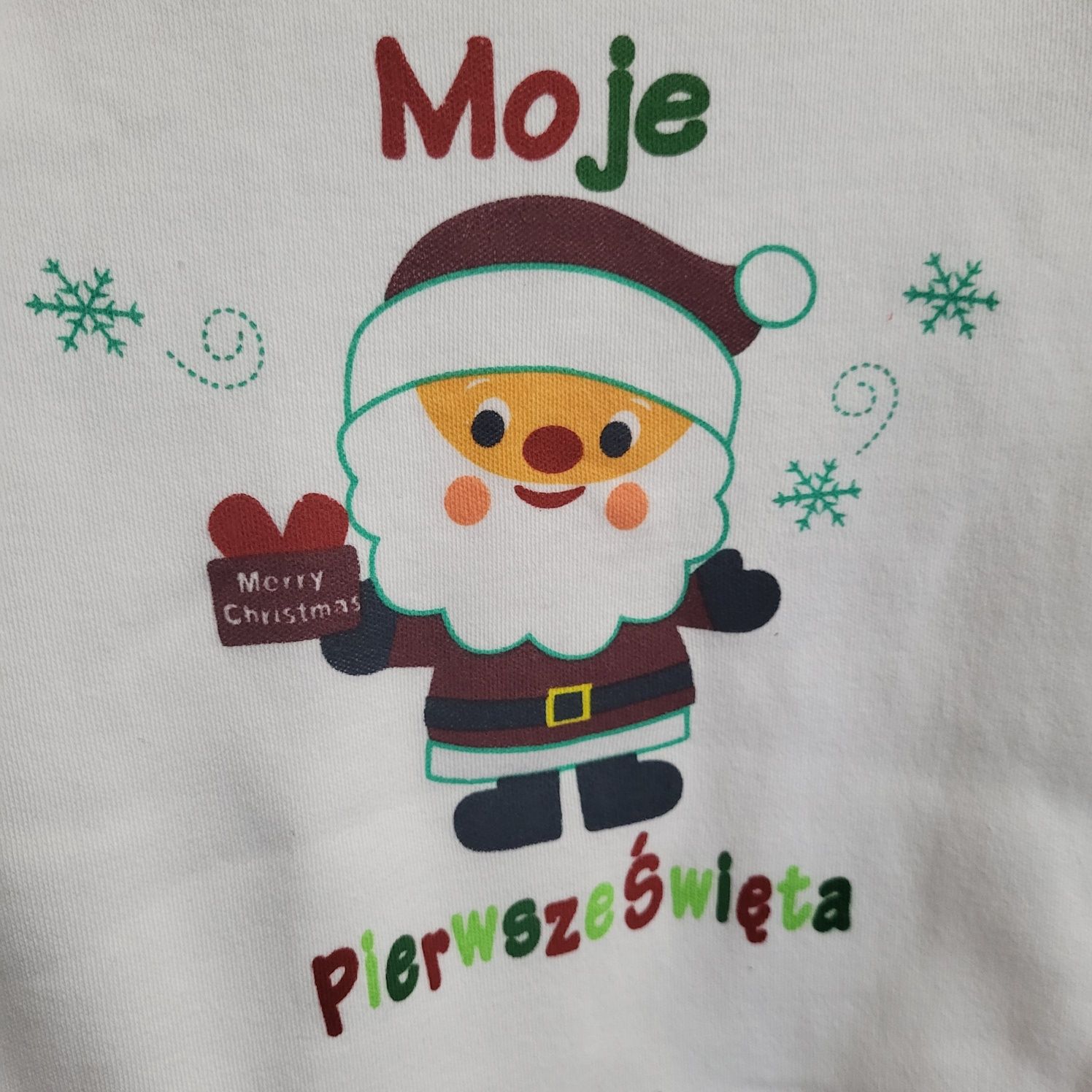 Nowe body moje pierwsze święta mikołaj boże narodzenie 62/68