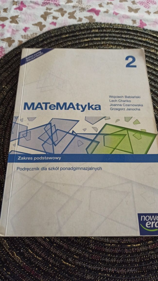 MATEMATYKA 2 podręcznik