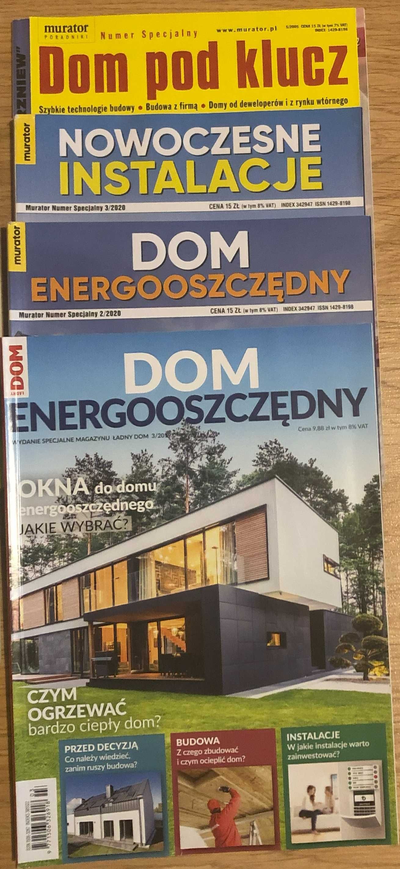 Magazyny: Dom energooszczędny, Nowoczesne instalacje, Dom pod klucz