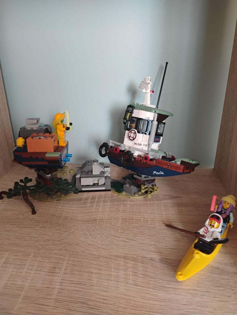 Lego Hidden Side Wrak Łodzi Rybackiej 70419 Statek