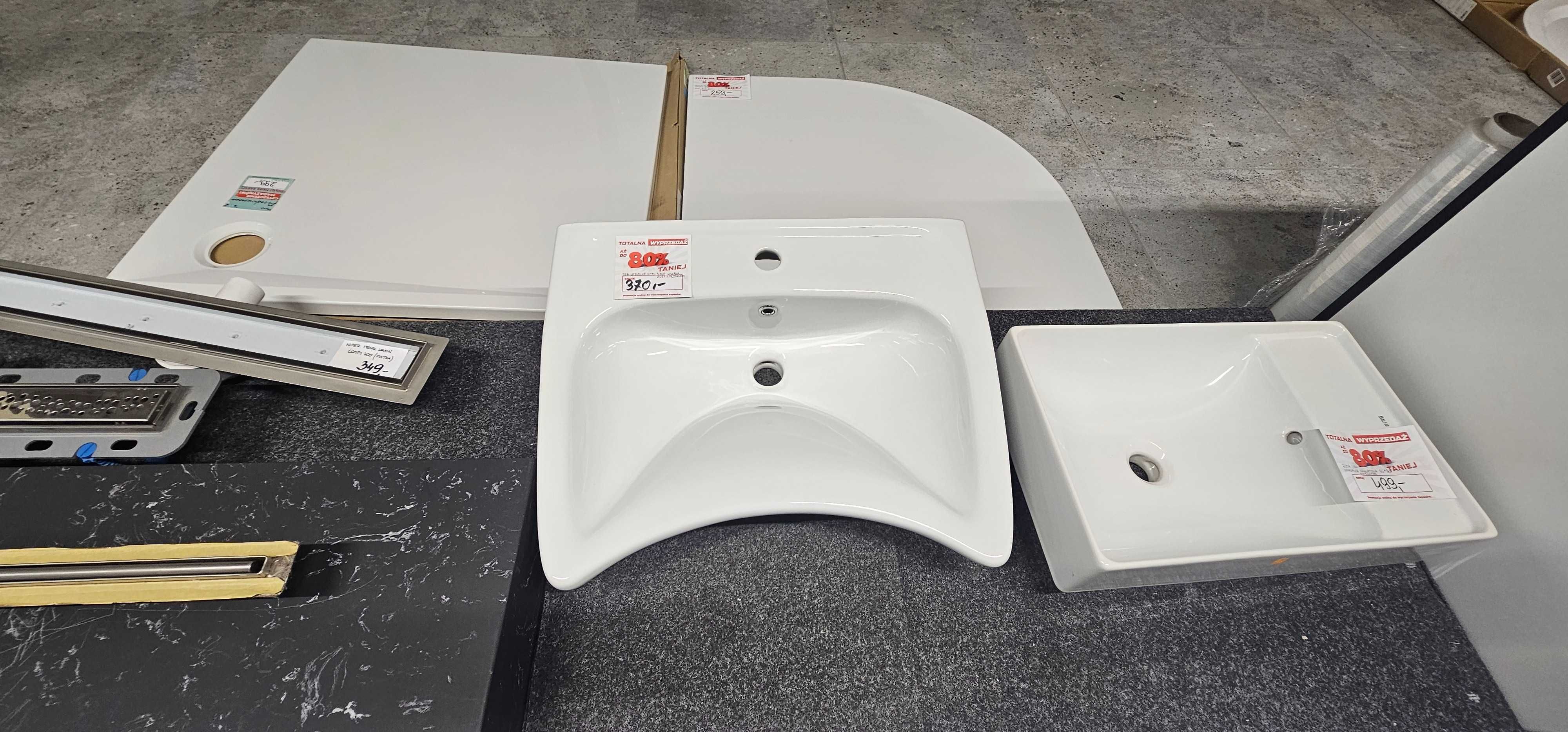 Umywalka Biała Deante 60 cm dla dla osób z ograniczeniami ruchowymi