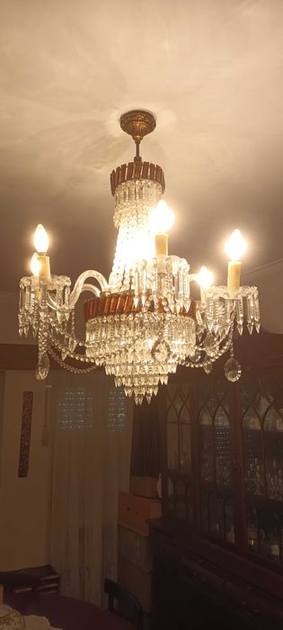Lustre antigo 6 braços