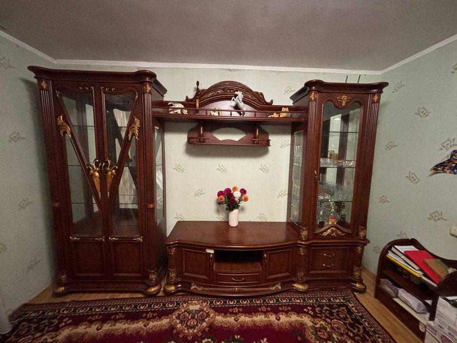 Стінка Шкаф Шафа у вітальню під телевізор з баром та підсвіткою