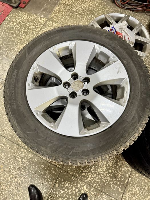 Комплект диски + зимова гума Hankook