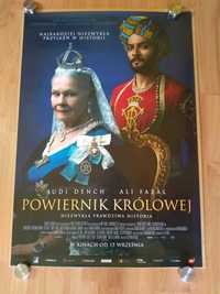 Plakat filmowy POWIERNIK KRÓLOWEJ. Judi Dench. Oryginał z 2017 roku.