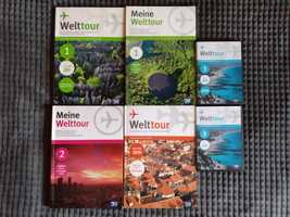 Welttour 8 płyt + 4 książki (j. niemiecki) CENA za CAŁOŚĆ