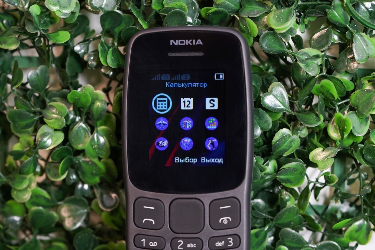 Компактный кнопочный телефон Nokia 106 DS