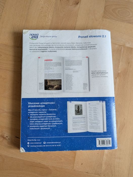 Podręcznik do j.polskiego Ponad Słowami 2 część 1