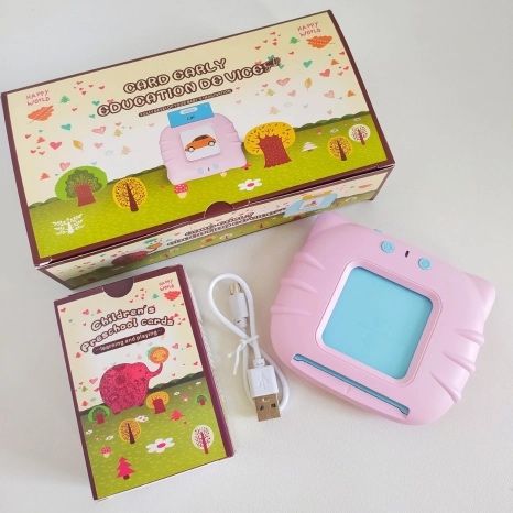 Интерактивная игрушка говорящие карточки Монтессори