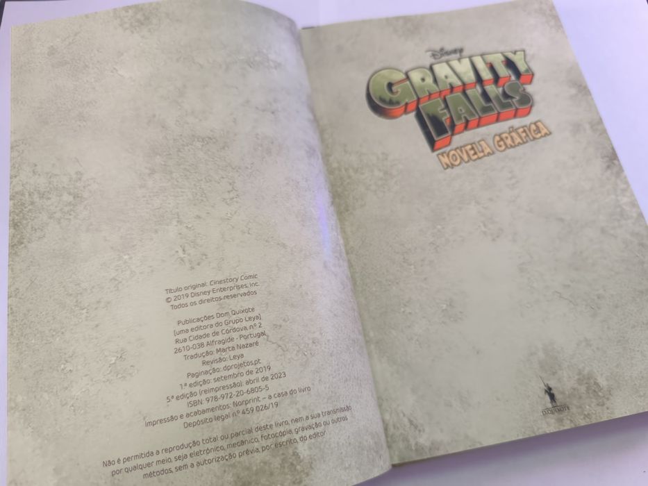 Livro Gravity Falls