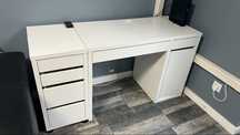 Biurko komoda ikea micke