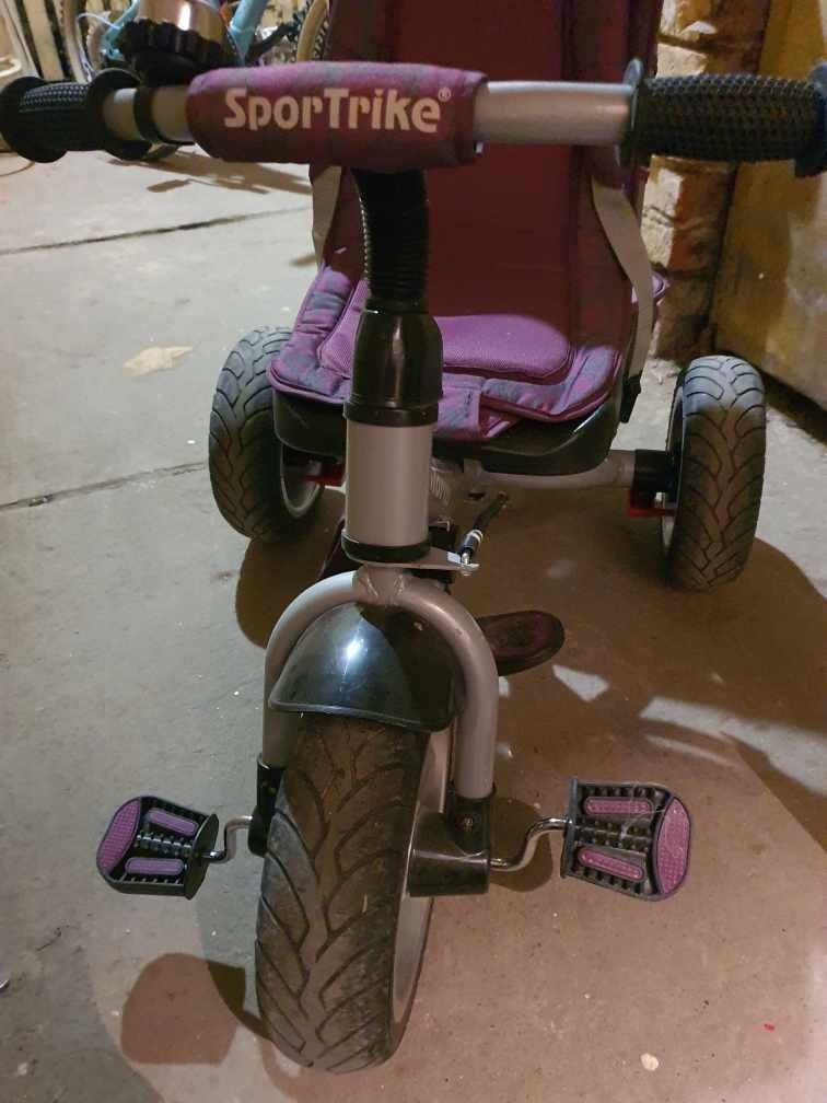Rowerek trójkołowy dla dziecka wózek