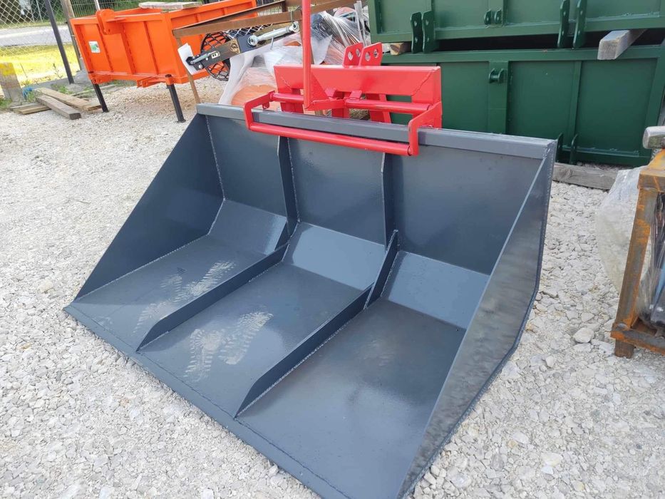 Nowa łyżka z kiprem ręcznym  na tył ciągnika łyżka na tył traktora