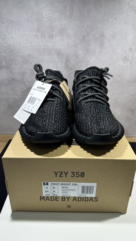 Adidas Yeezy Boost 350 Pirate Black