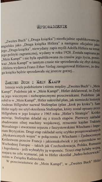 Druga Książka ADOLF HITLER Mein Kampf  Zweite Buch