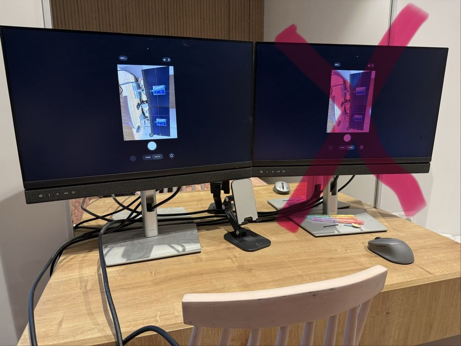 1 x Monitor Dell C2422HE 24'' 1920 x 1080 USB-C kamera głośnik POZNAŃ