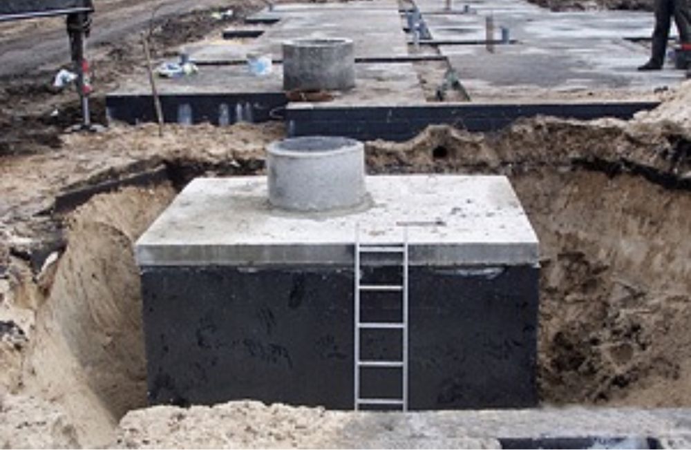 Септик, Каналізація, Бетоні кільця,Каналізаційна ємкість