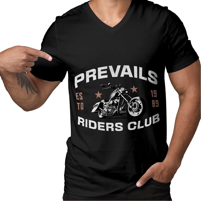 Koszulka czarna męska z nadrukiem motor prezent motocyklisty cafe hobb