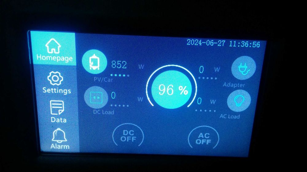 Швидка зарядка  1000W до зарядної станції Bluetti 200MAX або інш.