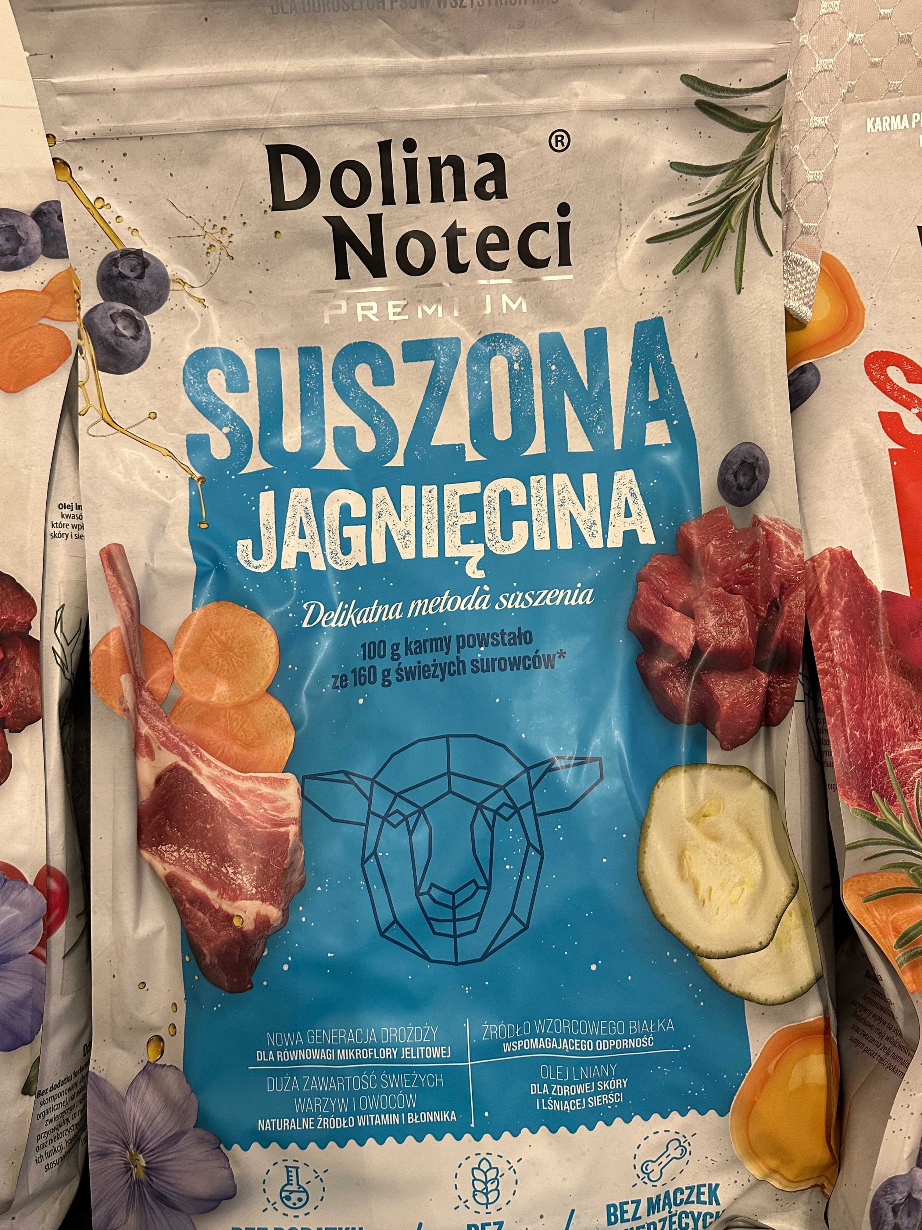 Dolina Noteci Premium suszona karma dla psa jagnięcina 9 kg