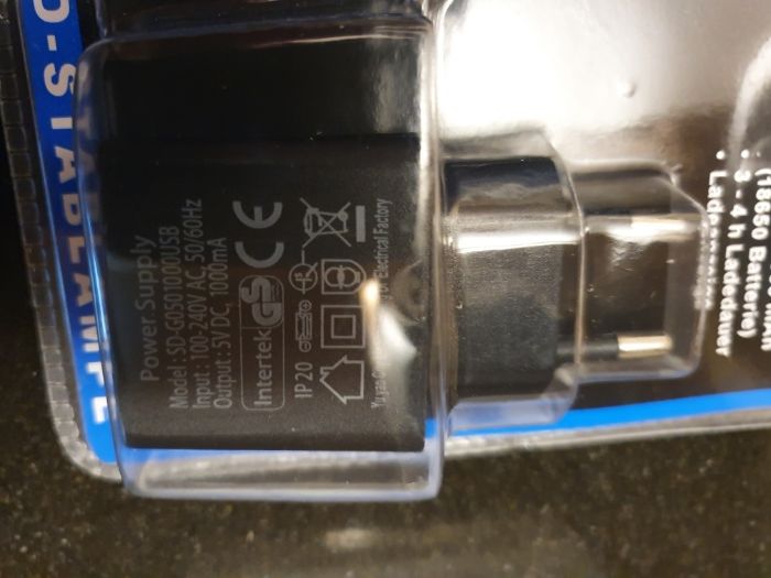 Lanterna COB LED fina 2w 200lm