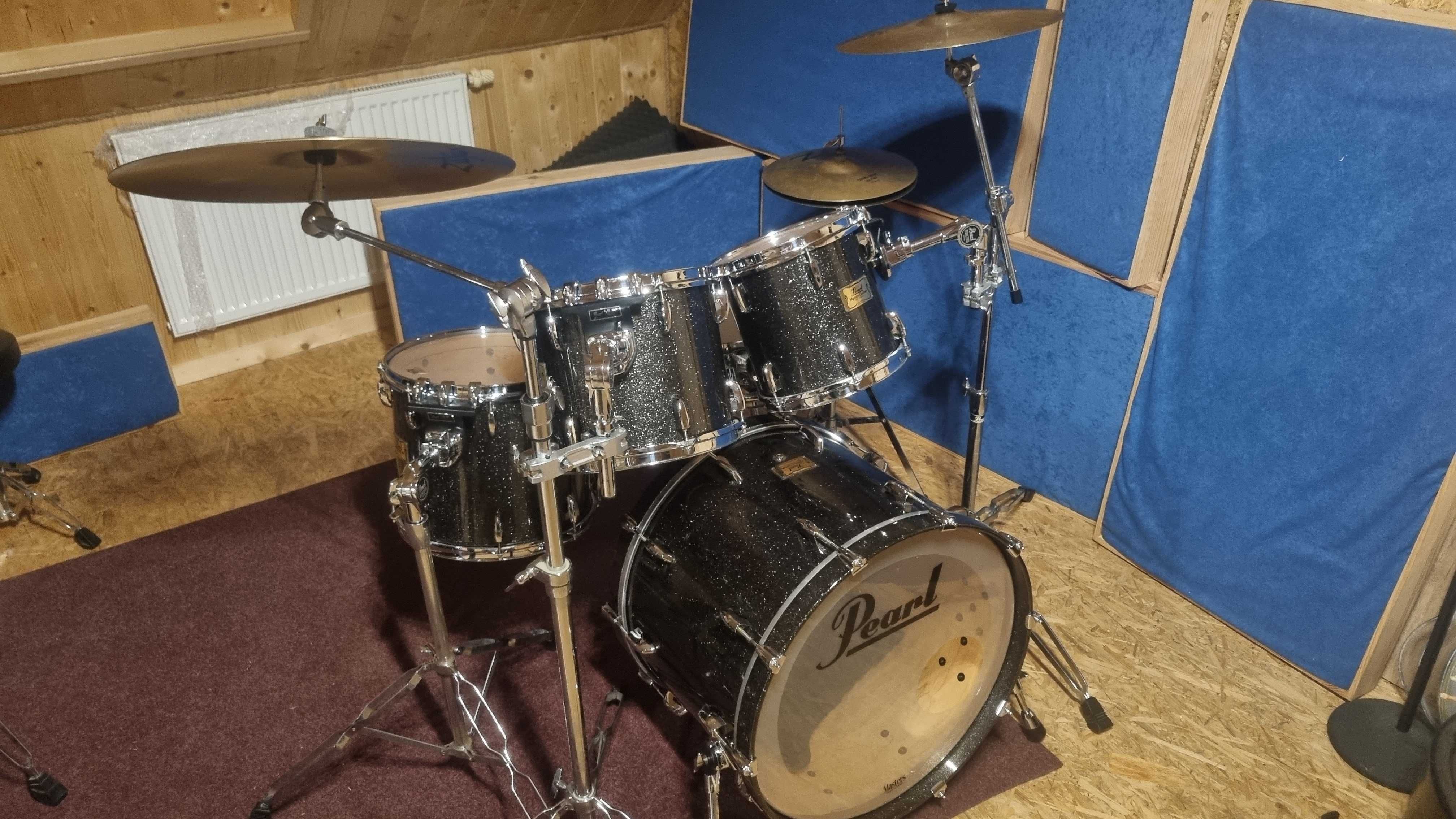 Pearl Master Custom-Japan, statywy, werbel,talerze b20 ZILDIJAN Avedis