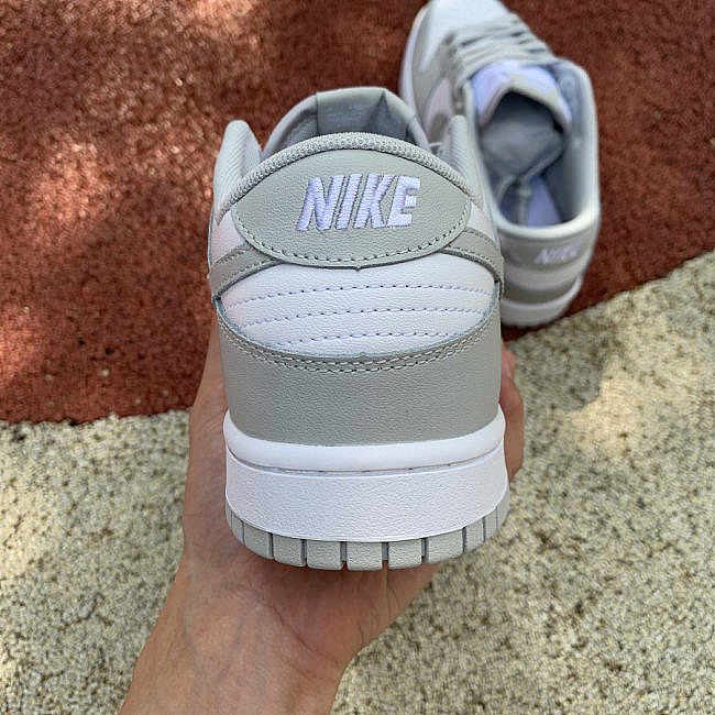 Кросівки Nike Dunk Low Retro Grey Fog Найки Данки сірі білі ретро