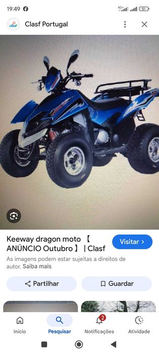 Atv Keeway Dragon 250cc