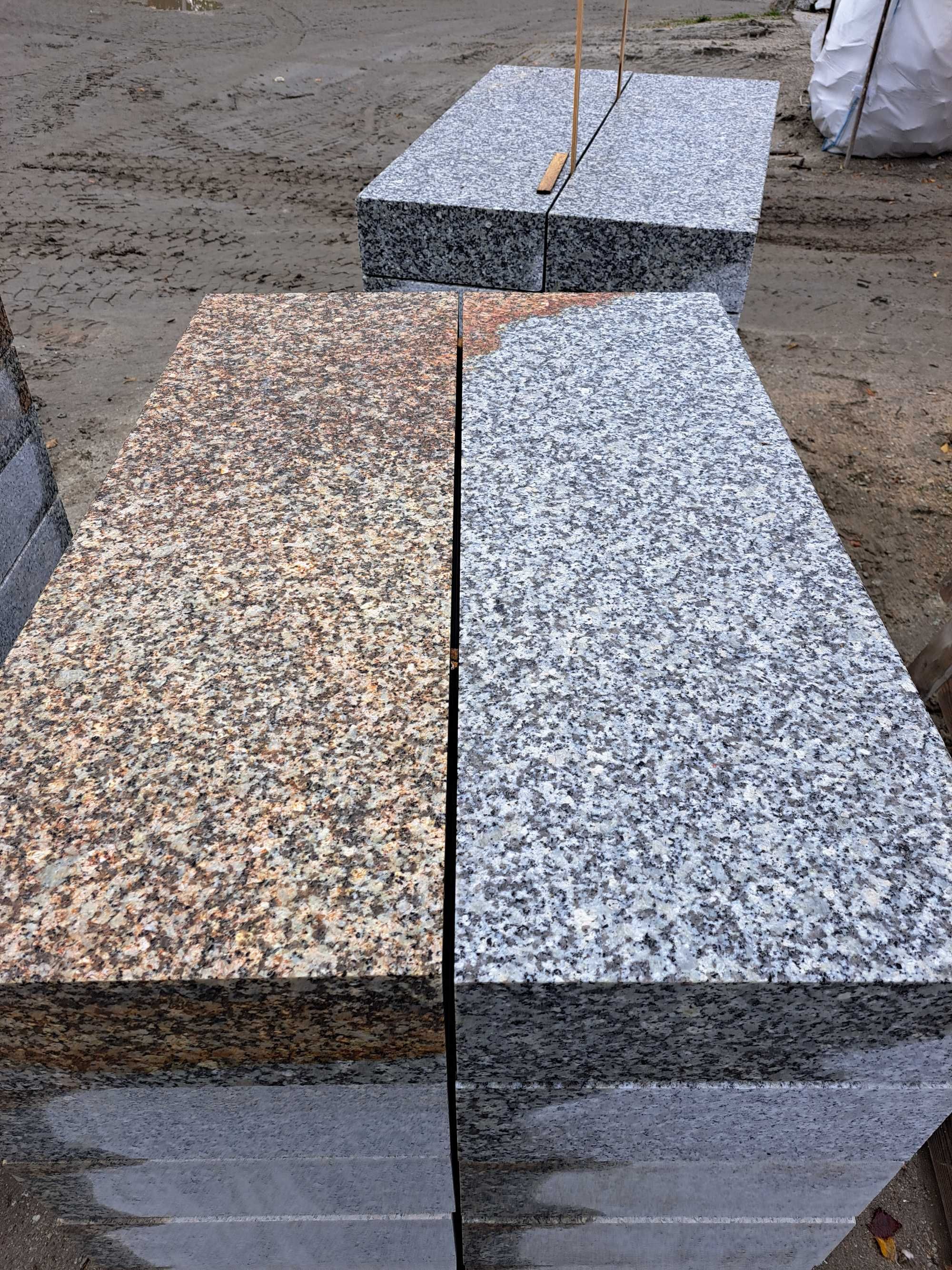 Schody Granitowe 100x30x15/Stopnie blokowe /Polski granit