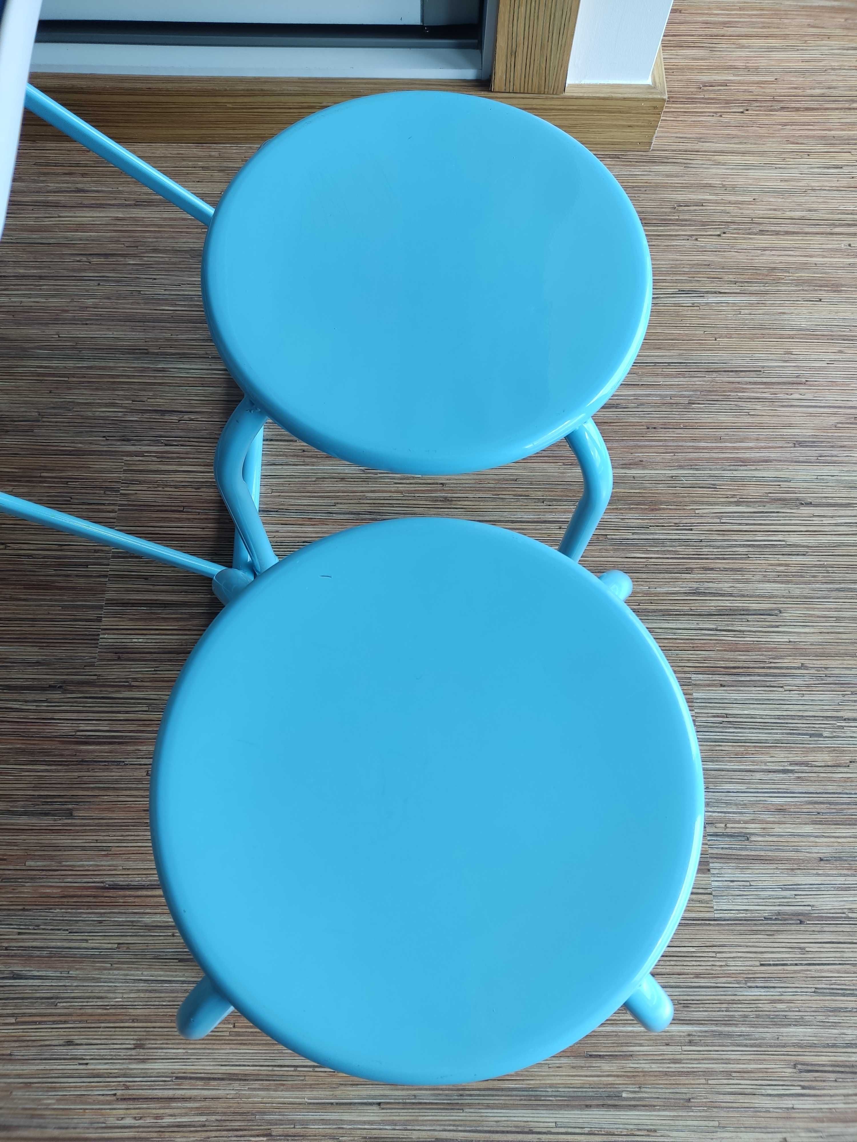 Conjunto de mesa dobrável infantil e 2 bancos