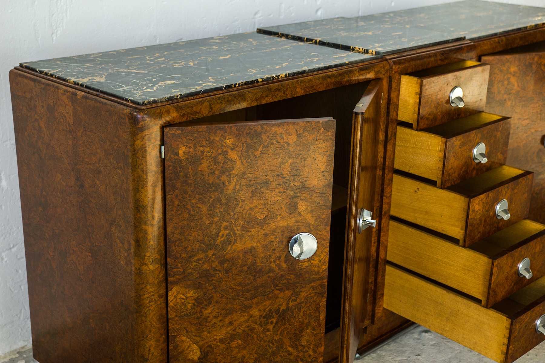 Prawdziwy unikat !!! Komoda art deco bufet antyki vintage