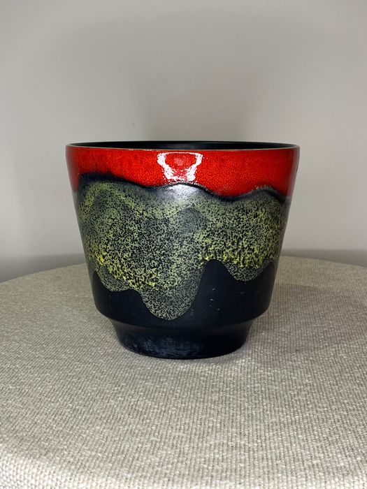 Ceramiczna doniczka Fat Lava Dumler&Breiden 700-16. West Germany