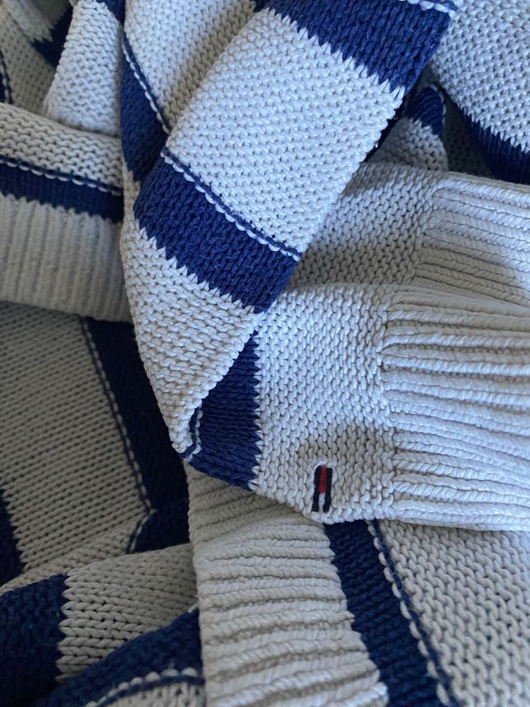Klasyczny sweter w pasy Tommy Hilfiger