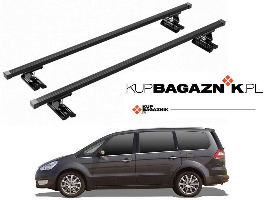 Bagażnik dachowy Ford GALAXY 2006 do 2009 MPV belki relingi szyna T