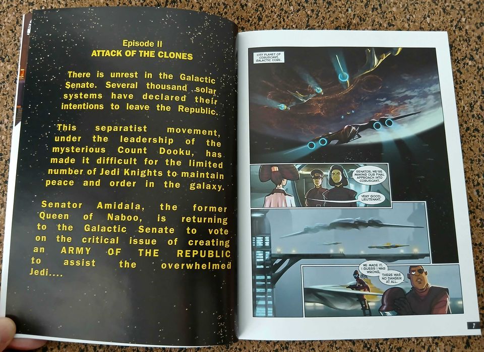 Attack of the Clones - graphic novel adaptation (Star Wars Episode 2)