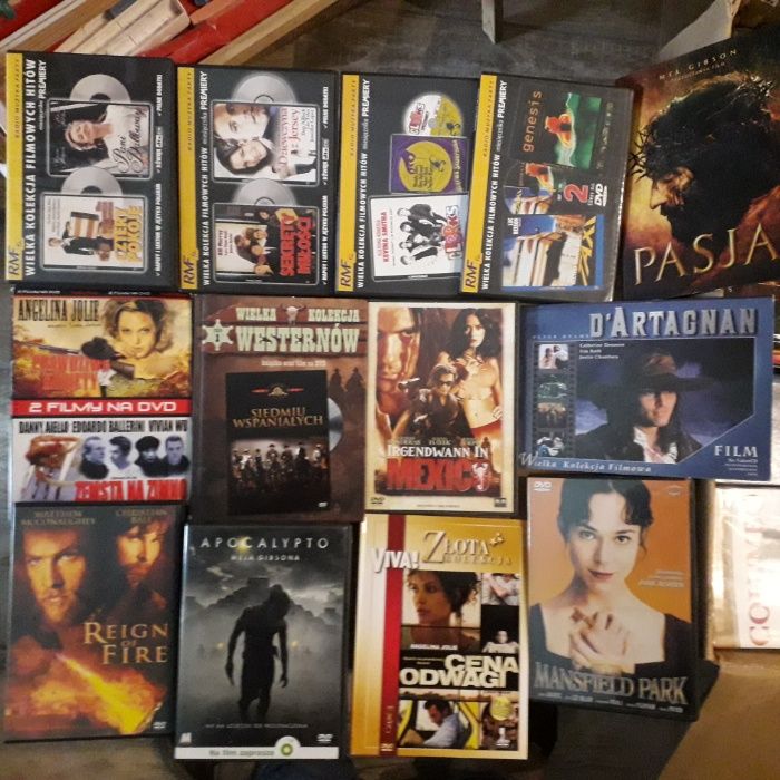Duży zestaw Filmy SF fantastyczne sensacyjne i romantyczne