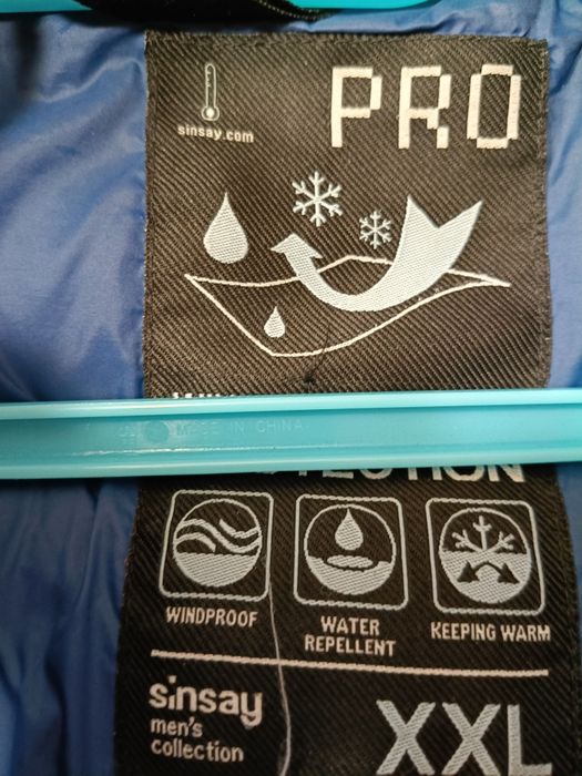 Kurtka zimowa z kapturem .Termo. Nieprzemakalna.Okazja !